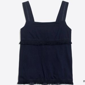 J. Crew Navy Tank XXL